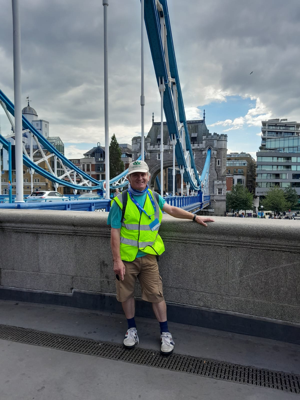 Luke on Tower Bridge